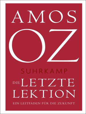 cover image of Die letzte Lektion